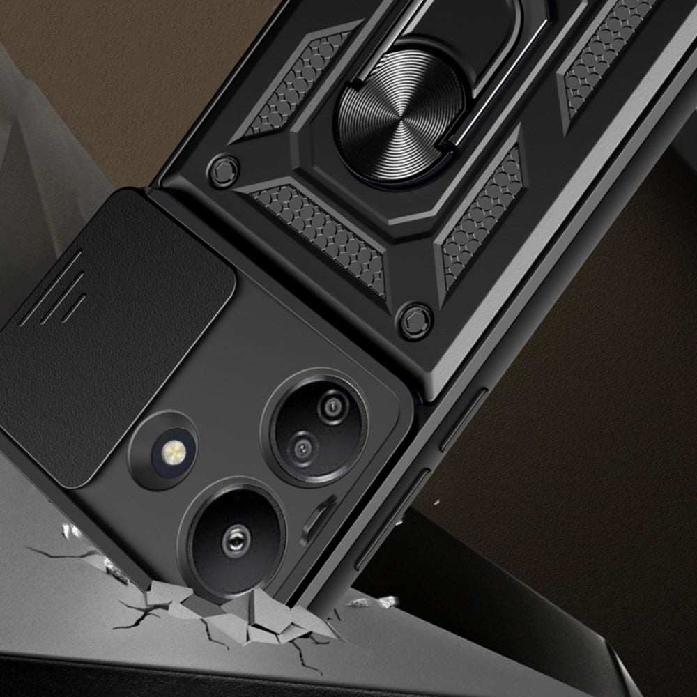 Hülle für Xiaomi Redmi 13C 5G, Techsuit, CamShield, Blau