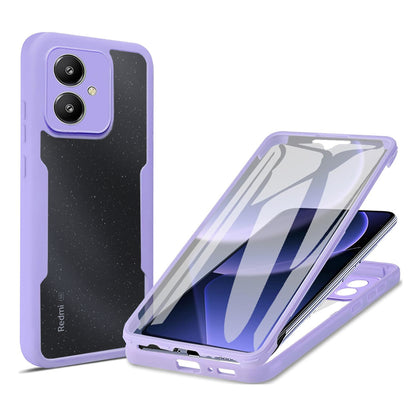 Hülle für Xiaomi Redmi 13C 5G, Techsuit, ColorVerse 360, Lila