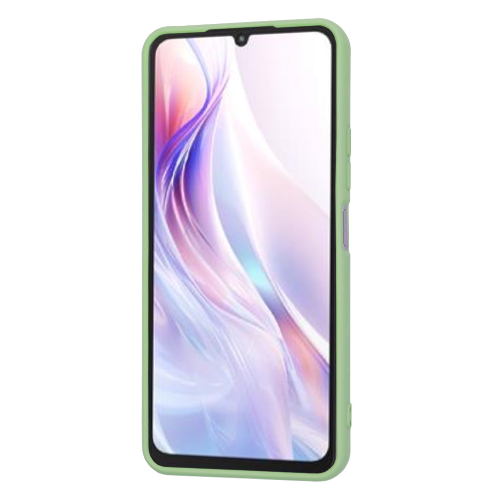Coque pour Xiaomi Redmi 13C 5G, Techsuit, SoftFlex, Vert Clair