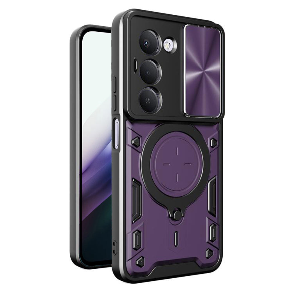 Hülle für Xiaomi Redmi 15 5G / 15 4G, Techsuit, CamGuard Pro, Lila