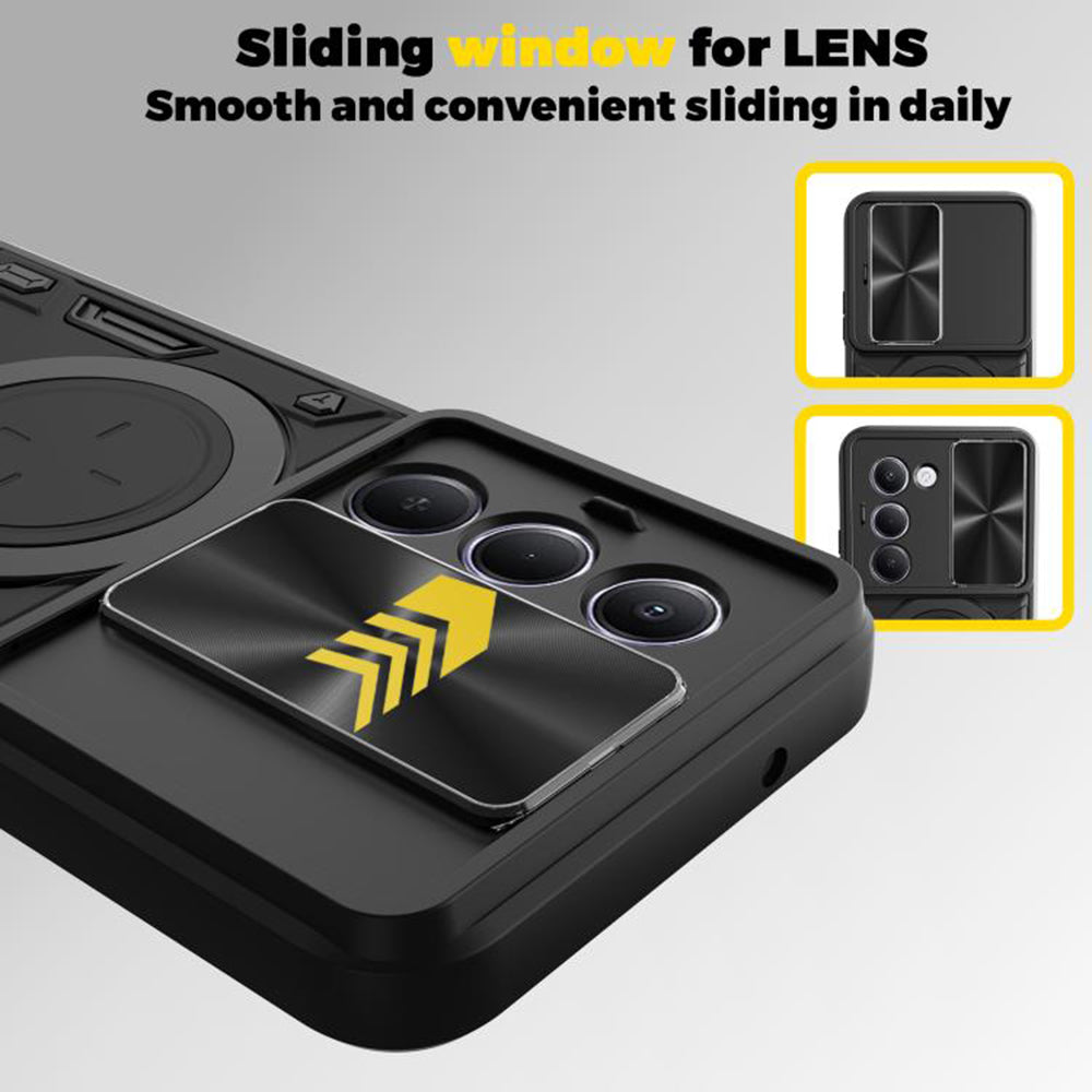 Hülle für Xiaomi Redmi 15 5G / 15 4G, Techsuit, CamGuard Pro, Rot