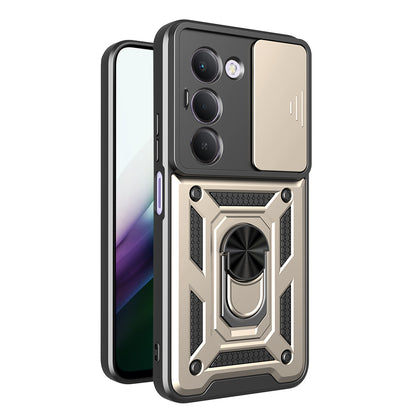 Hülle für Xiaomi Redmi 15 5G / 15 4G, Techsuit, CamShield, Goldfarben