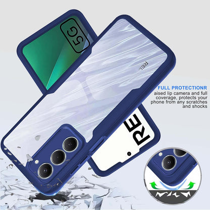 Hülle für Xiaomi Redmi 15 5G / 15 4G, Techsuit, ColorVerse 360, Blau