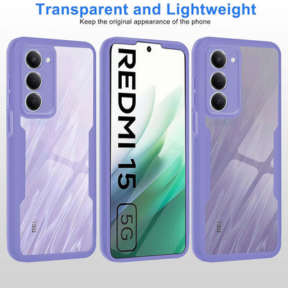 Hülle für Xiaomi Redmi 15 5G / 15 4G, Techsuit, ColorVerse 360, Rosa