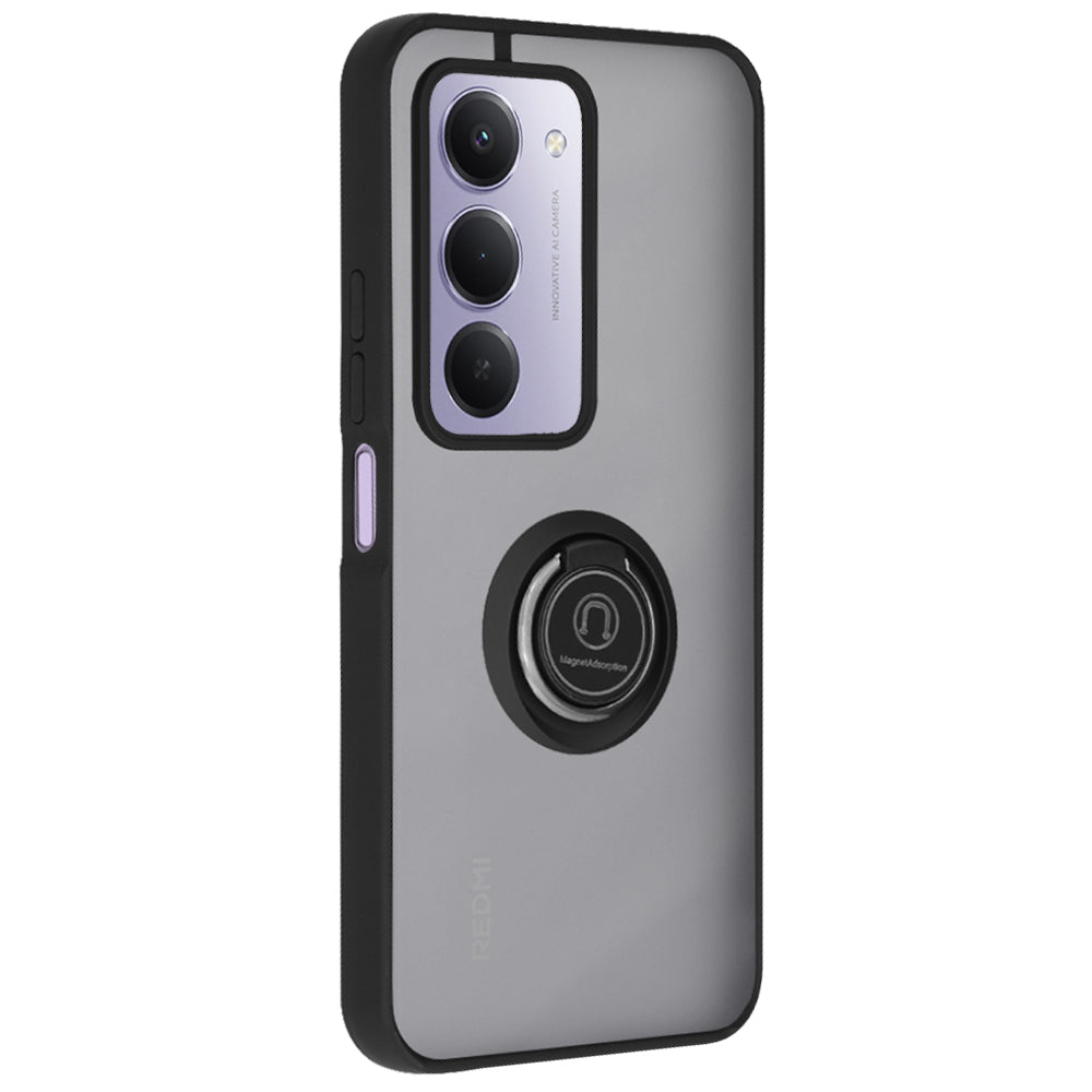 Hülle für Xiaomi Redmi 15 5G / 15 4G, Techsuit, Glinth, Schwarz