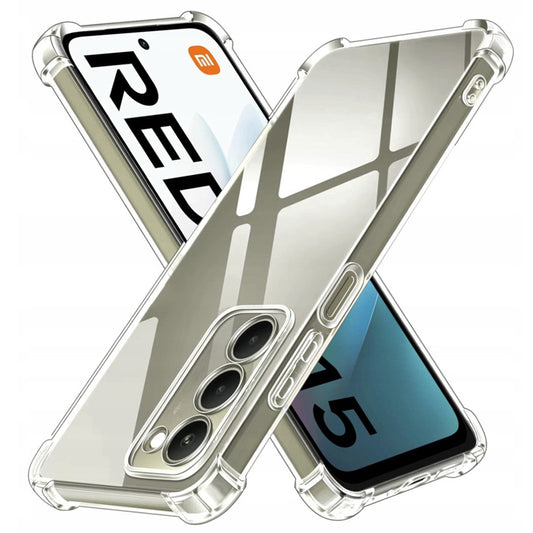 Hülle für Xiaomi Redmi 15 5G / 15 4G, Techsuit, stoßfest klar, transparent