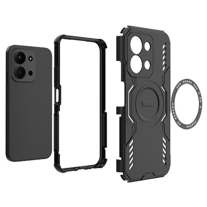Coque MagSafe pour Xiaomi Redmi 15C 5G / 15C 4G, Techsuit, ArmorMag, Bleue