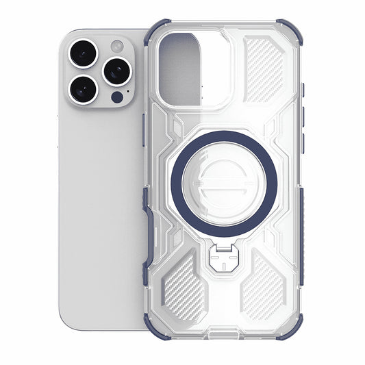 Hülle für Xiaomi Redmi 15C 5G / 15C 4G, Techsuit, Carbon Shield Pro, Blau