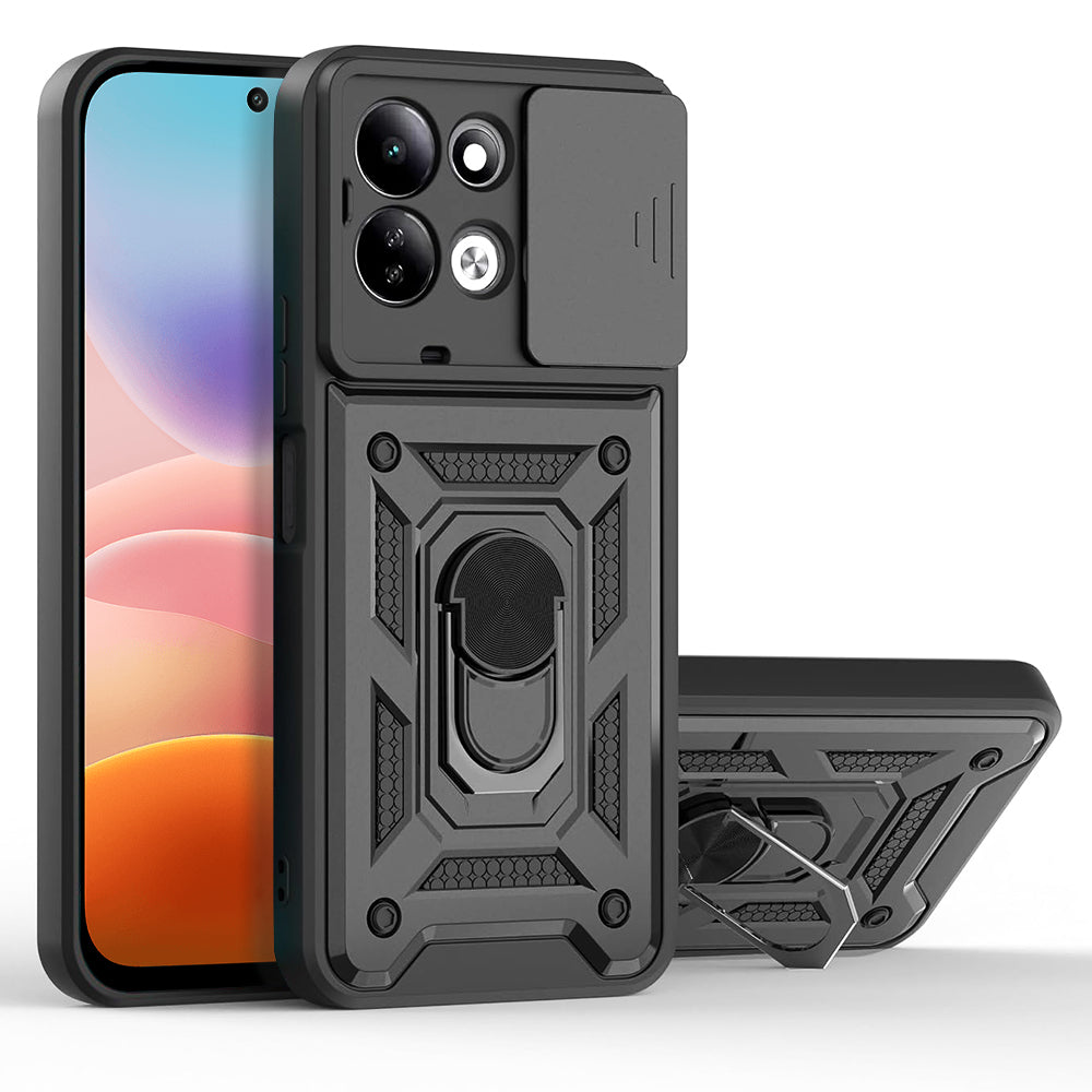 Coque pour Xiaomi Redmi 17 5G / 17 4G, Techsuit, CamShield, Noire
