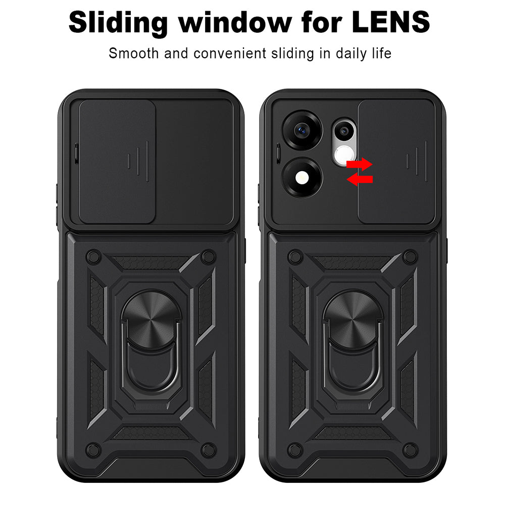 Coque pour Xiaomi Redmi 17 5G / 17 4G, Techsuit, CamShield, Noire