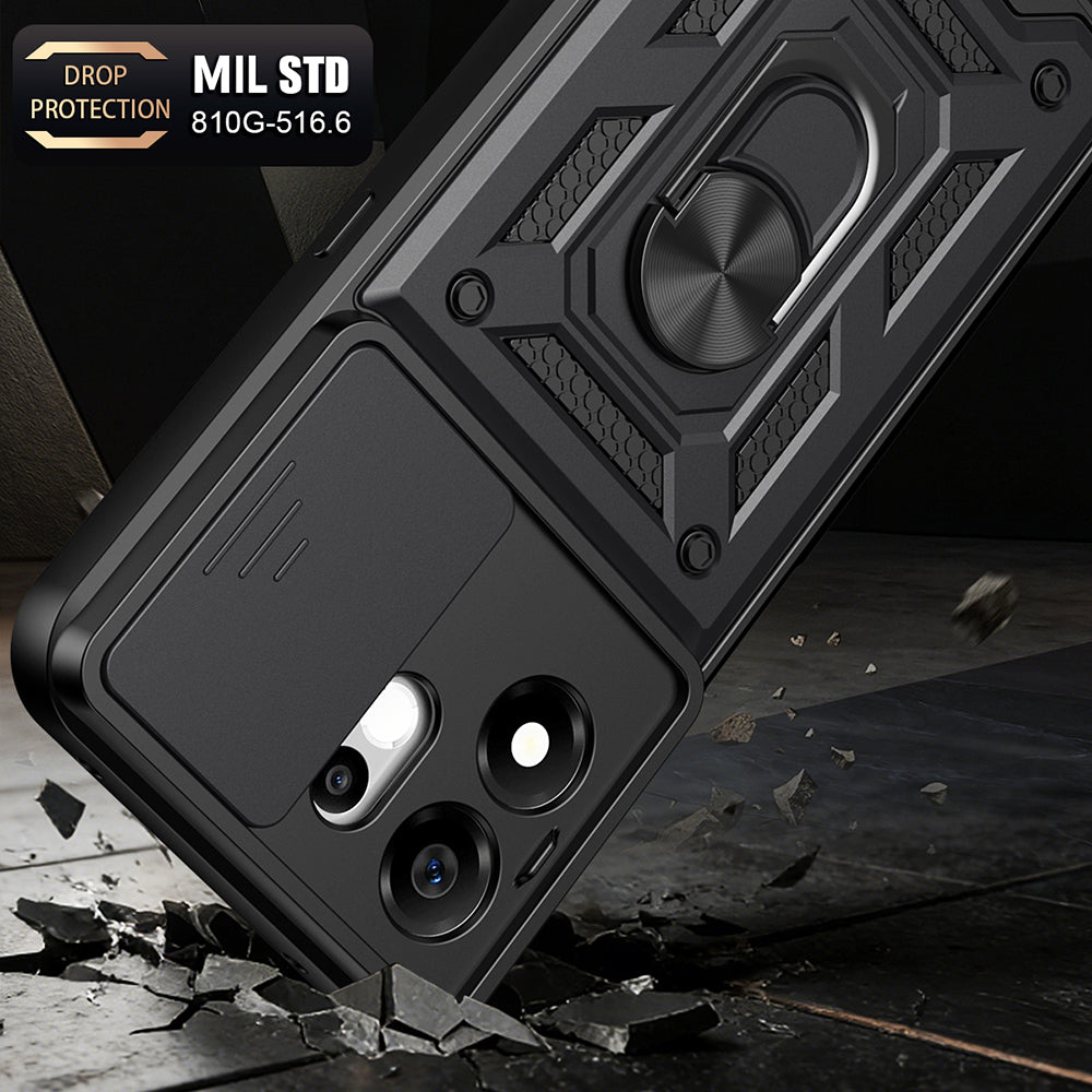 Coque pour Xiaomi Redmi 17 5G / 17 4G, Techsuit, CamShield, Noire