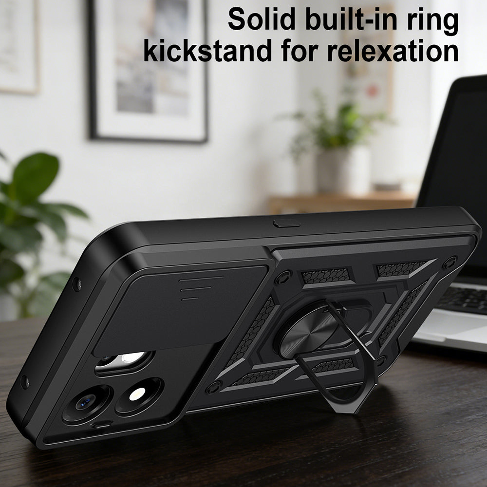 Coque pour Xiaomi Redmi 17 5G / 17 4G, Techsuit, CamShield, Noire