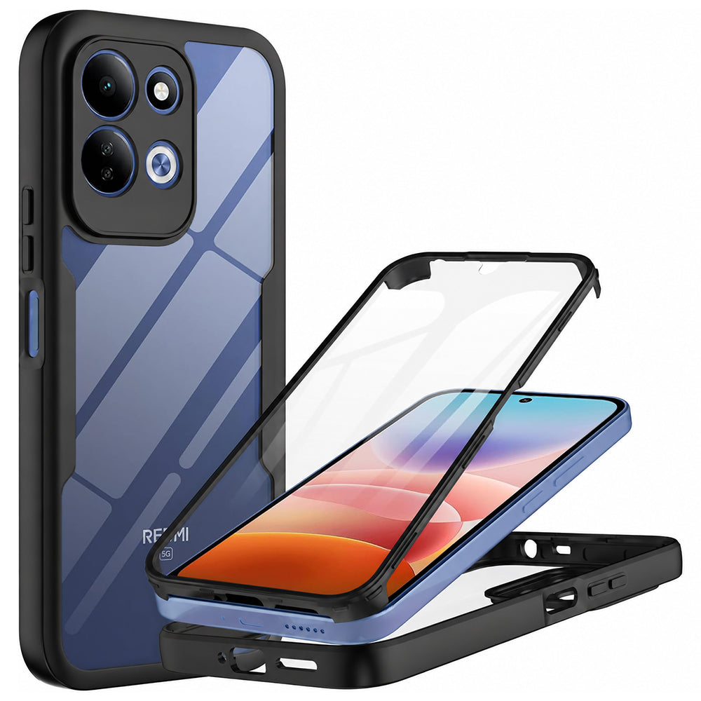 Coque pour Xiaomi Redmi 17 5G / 17 4G, Techsuit, ColorVerse 360, Noire
