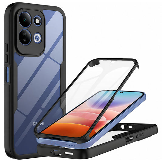 Hülle für Xiaomi Redmi 17 5G / 17 4G, Techsuit, ColorVerse 360, Schwarz