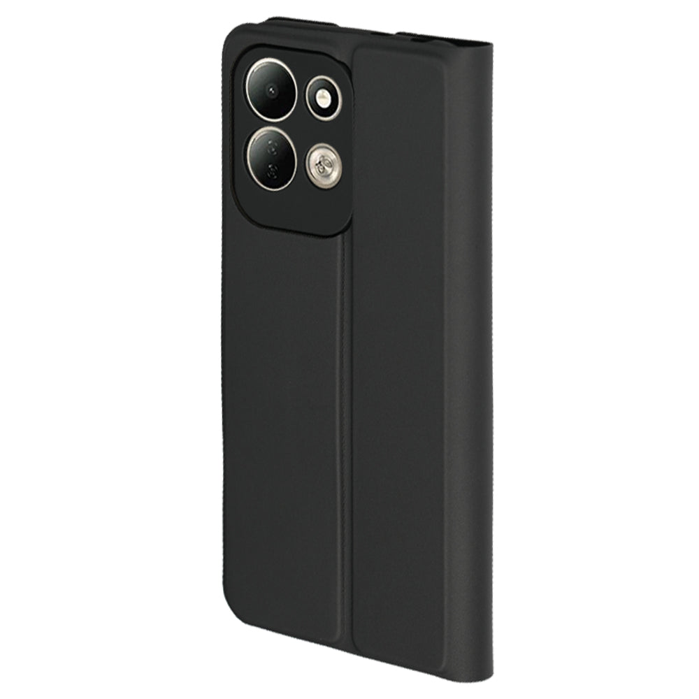 Hülle für Xiaomi Redmi 17 5G / 17 4G, Techsuit, Magskin Book, Schwarz