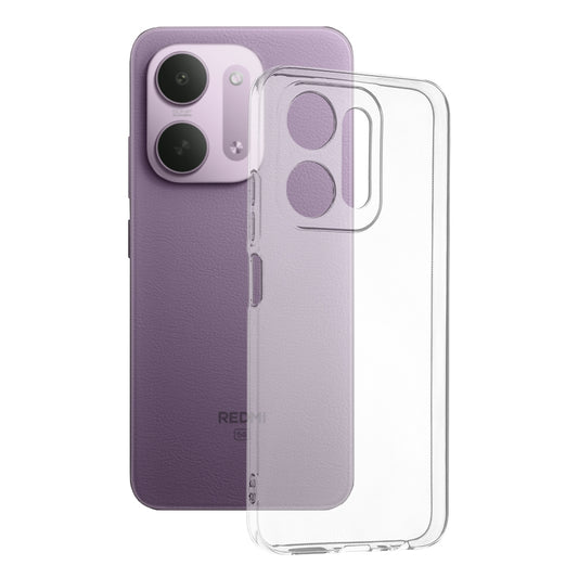 Hülle für Xiaomi Redmi 17C 5G, Techsuit, Klar, Transparent