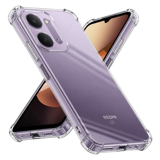 Hülle für Xiaomi Redmi 17C 5G, Techsuit, stoßfest klar, transparent