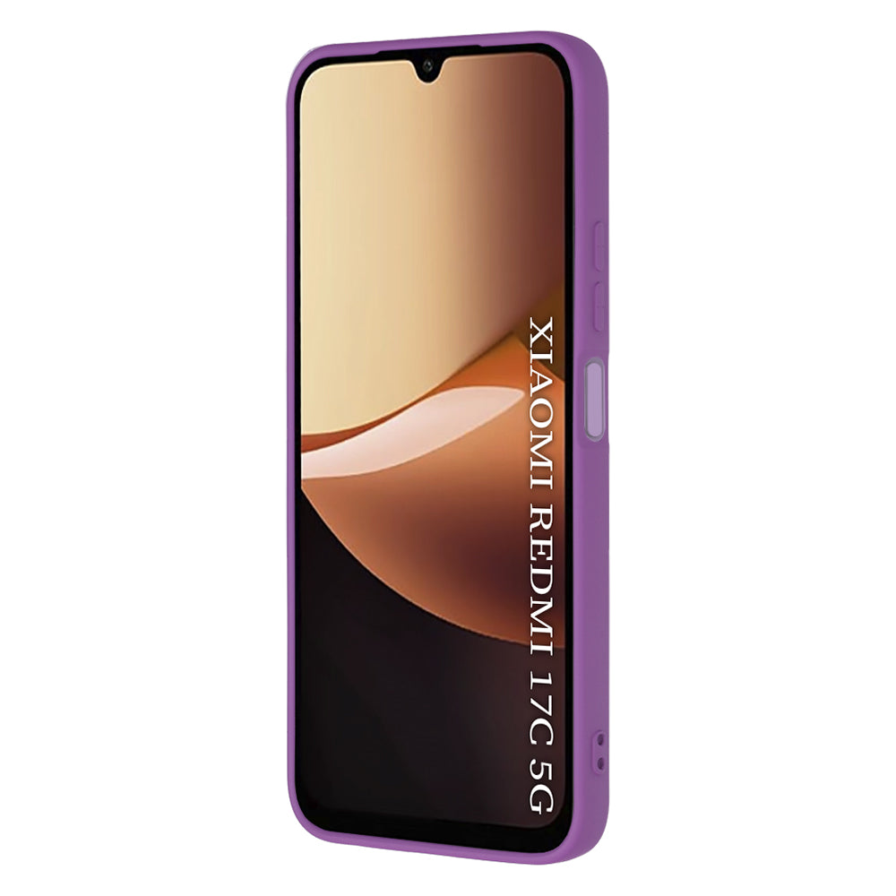 Coque pour Xiaomi Redmi 17C 5G, Techsuit, SoftFlex, violette