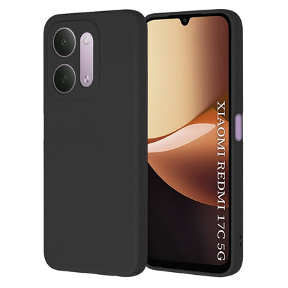 Coque pour Xiaomi Redmi 17C 5G, Techsuit, SoftFlex, noire