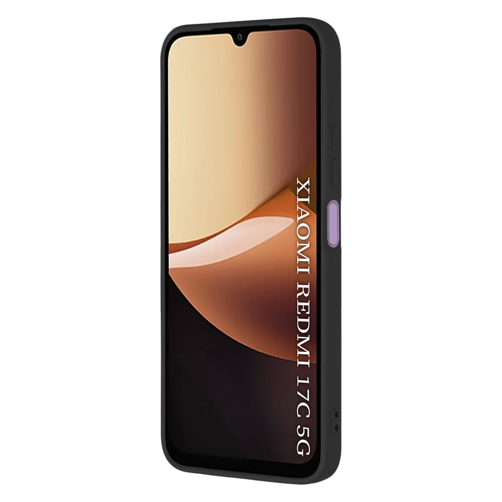 Coque pour Xiaomi Redmi 17C 5G, Techsuit, SoftFlex, noire