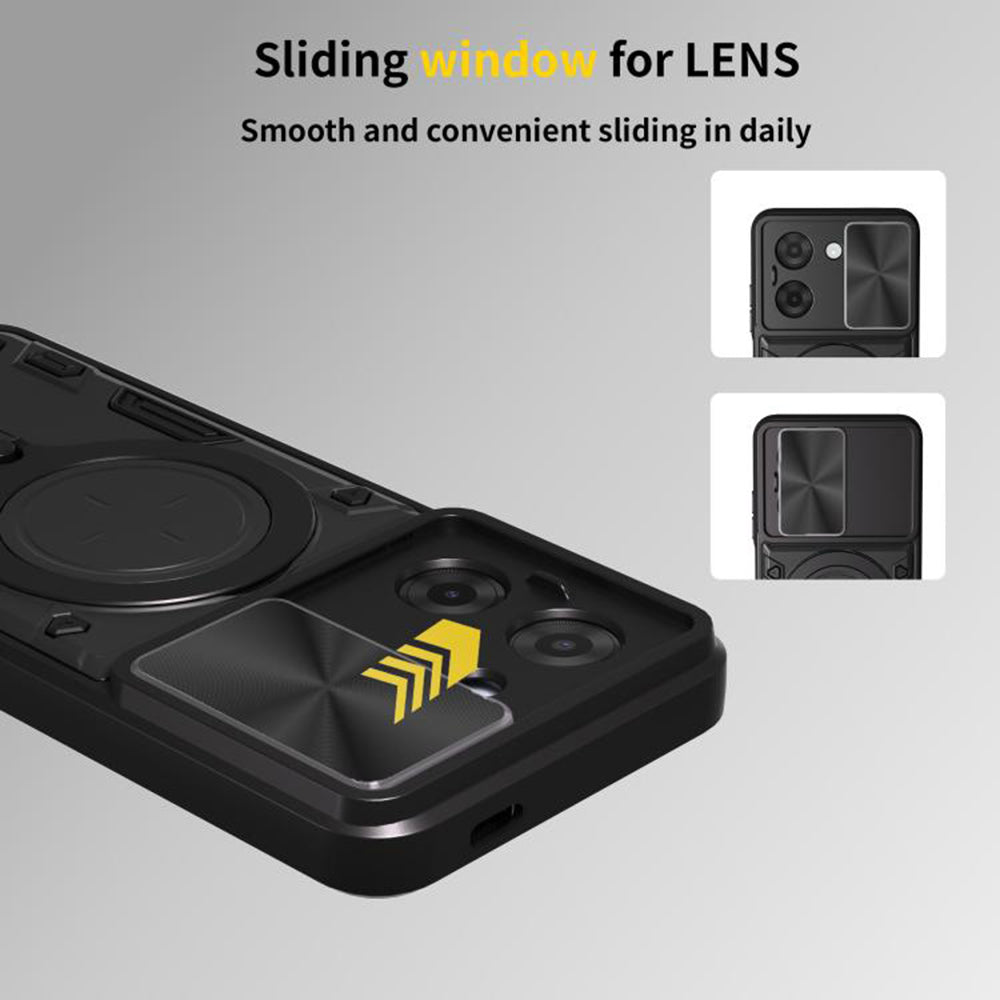 Coque pour Xiaomi Redmi A5 4G (Régional), Techsuit, CamGuard Pro, Noire