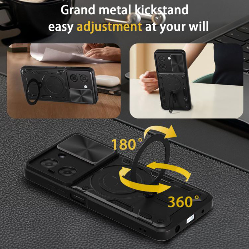 Coque pour Xiaomi Redmi A5 4G (Régional), Techsuit, CamGuard Pro, Noire