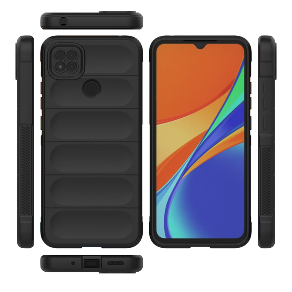 Coque pour Xiaomi Redmi 9C NFC / 9C, Techsuit, Magic Shield, Noire