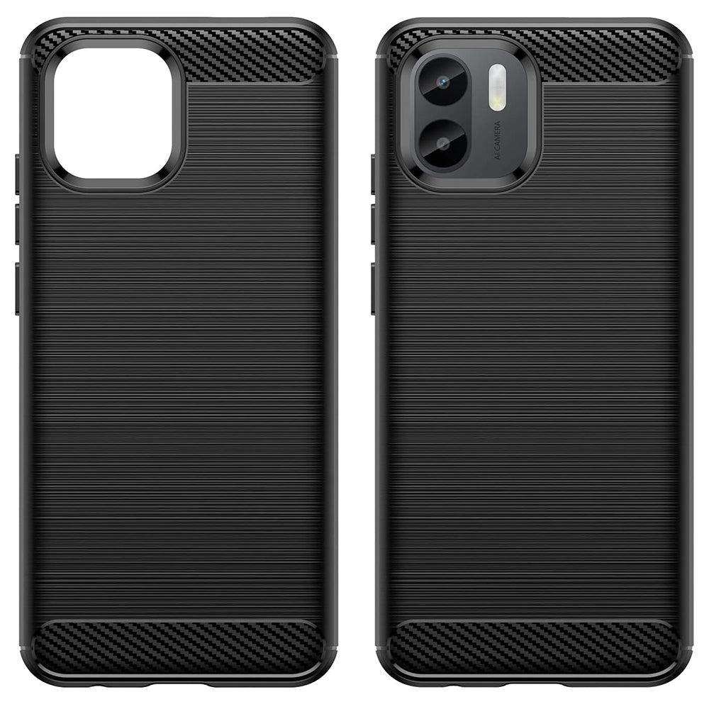 Case for Xiaomi Redmi A2+ / A1+, Techsuit, Carbon, Black