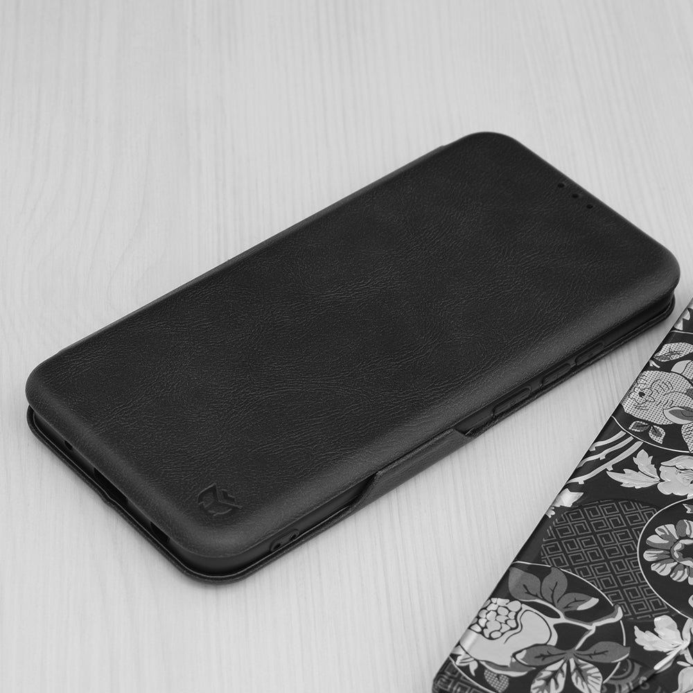 Coque pour Xiaomi Redmi A2+ / A1+, Techsuit, Safe Wallet Plus, Noire