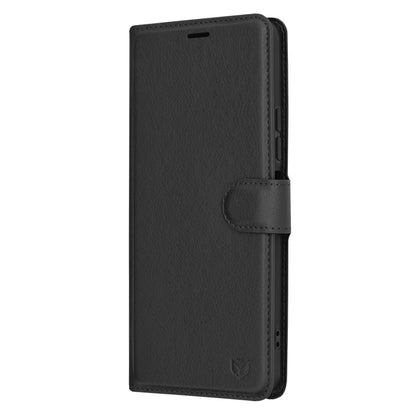 Case for Xiaomi Redmi A3x / A3, Techsuit, Leather Folio, Black