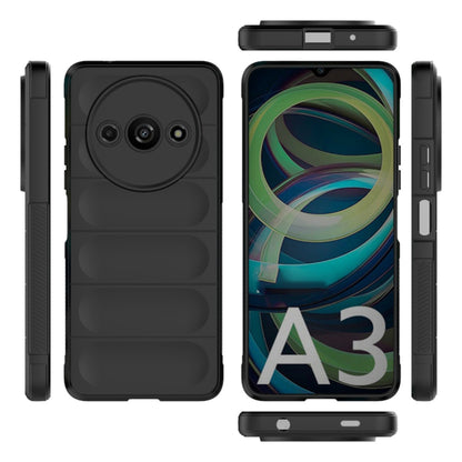 Hülle für Xiaomi Redmi A3x / A3, Techsuit, Magic Shield, Schwarz