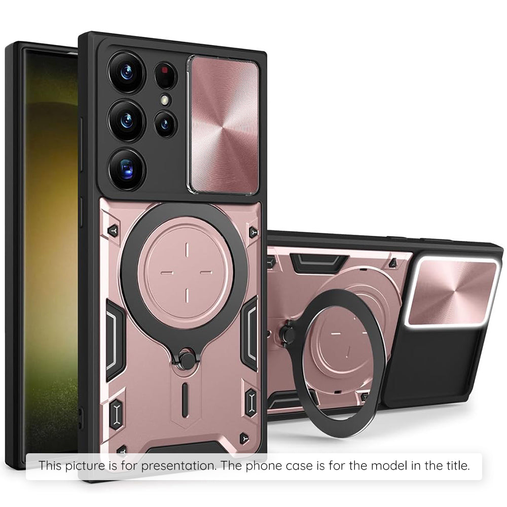 Coque pour Xiaomi Redmi A5 4G (Standard), Techsuit, CamGuard Pro, Rose Doré