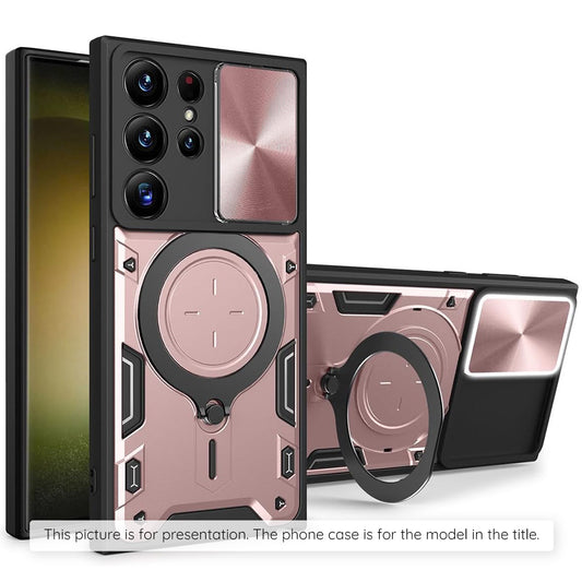 Coque pour Xiaomi Redmi A5 4G (Standard), Techsuit, CamGuard Pro, Rose Doré