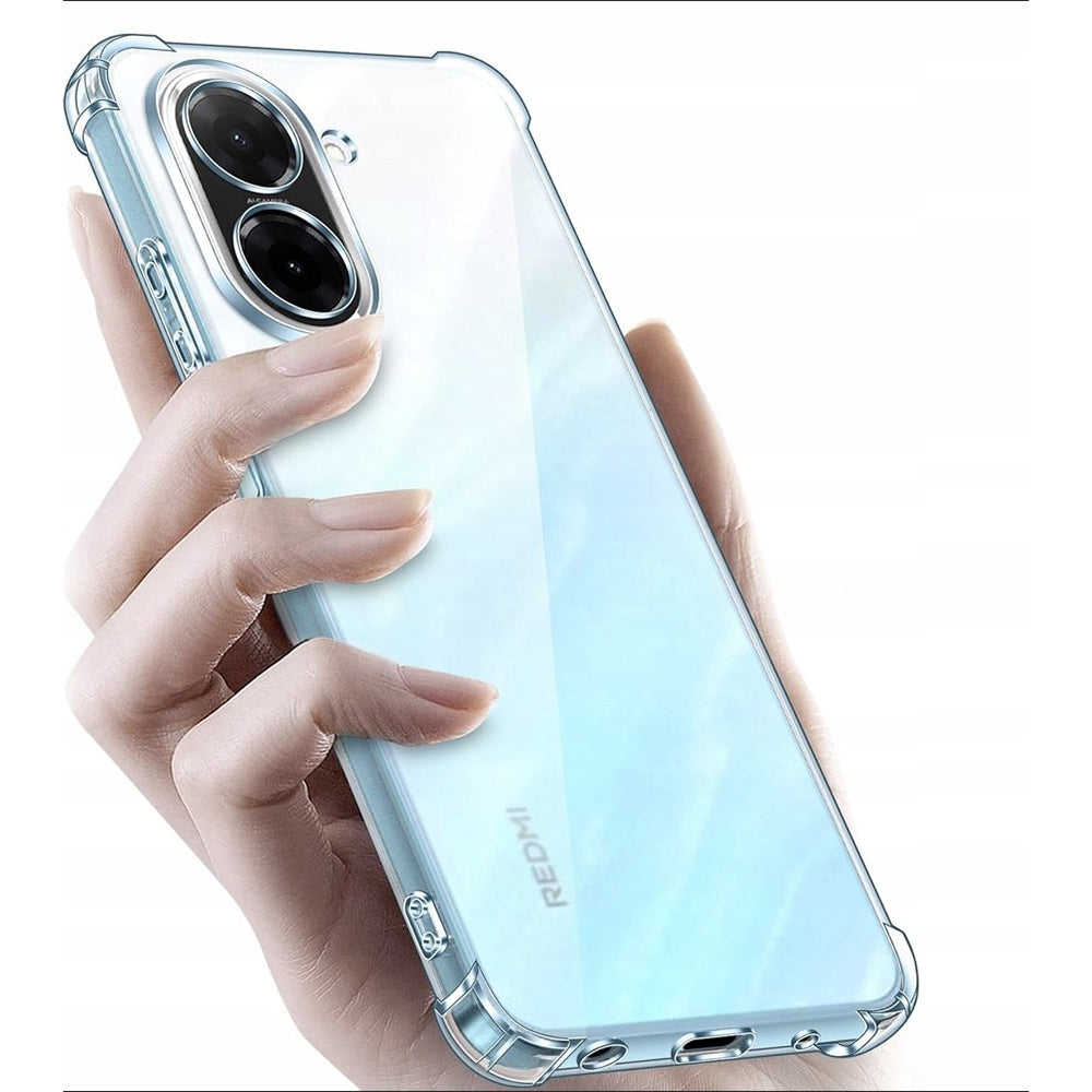 Hülle für Xiaomi Redmi A5 4G (Standard), Techsuit, stoßfest klar, transparent