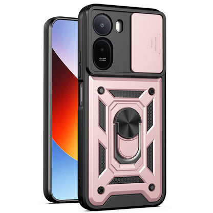Case for Xiaomi Redmi A7 Pro 4G, Techsuit, CamShield, Rose Gold