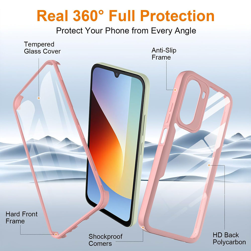 Case for Xiaomi Redmi A7 Pro 4G, Techsuit, ColorVerse 360, Pink
