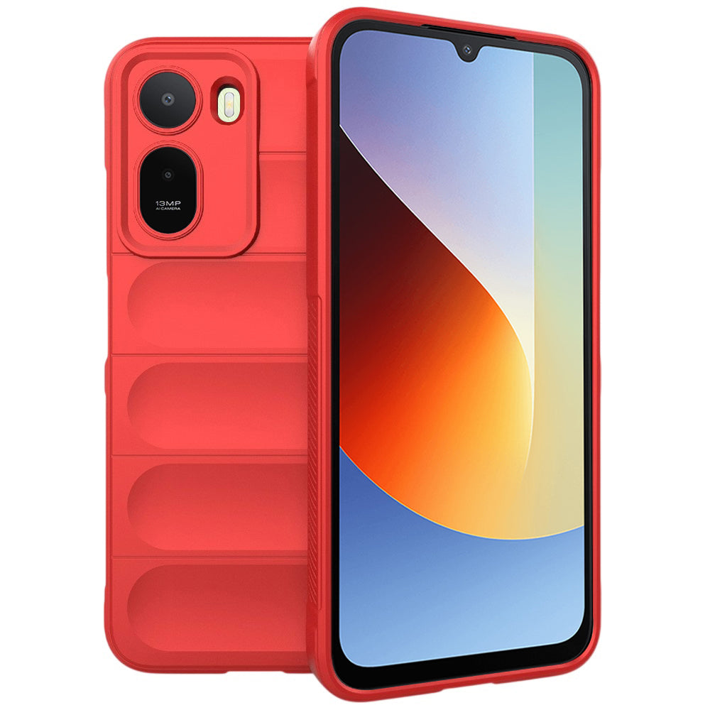 Coque pour Xiaomi Redmi A7 Pro 4G, Techsuit, Magic Shield, Rouge