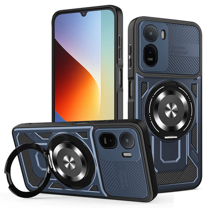 Hülle für Xiaomi Redmi A7 Pro 4G, Techsuit, RuggedCam, Blau