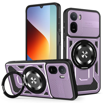 Hülle für Xiaomi Redmi A7 Pro 4G, Techsuit, RuggedCam, Lila