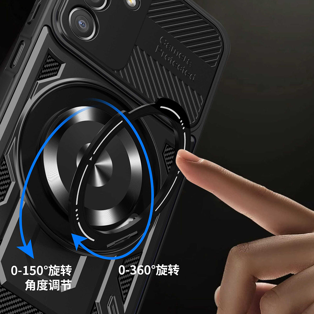 Hülle für Xiaomi Redmi A7 Pro 4G, Techsuit, RuggedCam, Lila