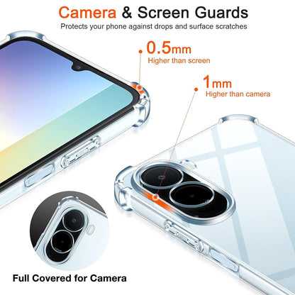 Étui pour Xiaomi Redmi A7 Pro 4G, Techsuit, Shockproof Clear, Transparent