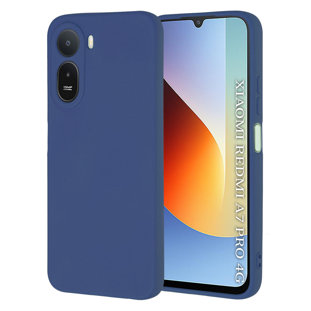 Case for Xiaomi Redmi A7 Pro 4G, Techsuit, SoftFlex, Navy Blue