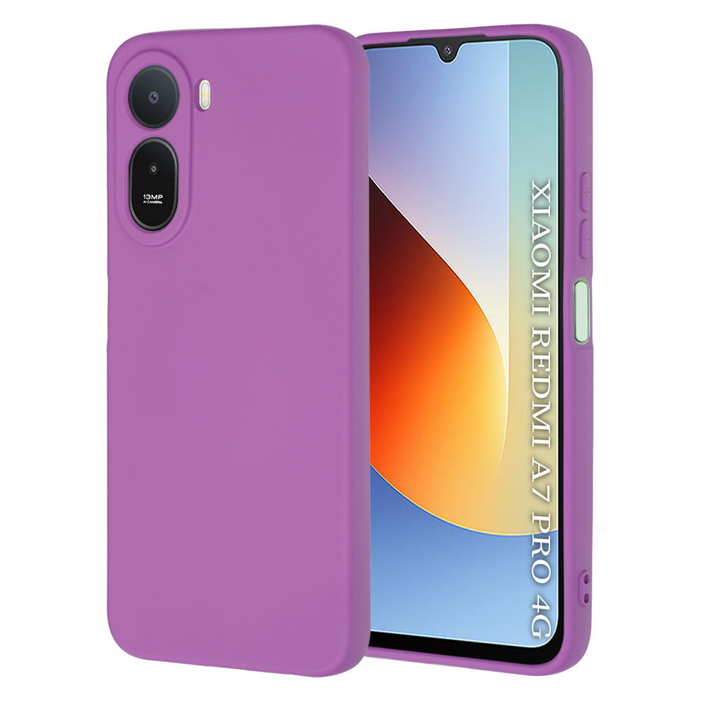 Coque pour Xiaomi Redmi A7 Pro 4G, Techsuit, SoftFlex, Violet