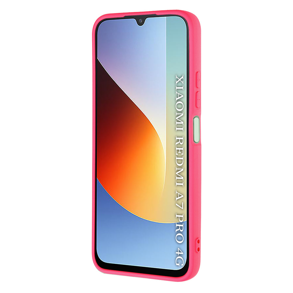 Case for Xiaomi Redmi A7 Pro 4G, Techsuit, SoftFlex, Dark Pink