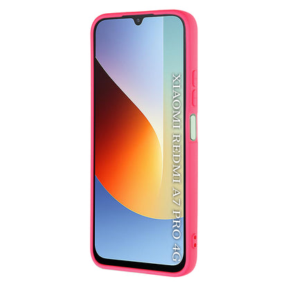 Case for Xiaomi Redmi A7 Pro 4G, Techsuit, SoftFlex, Dark Pink