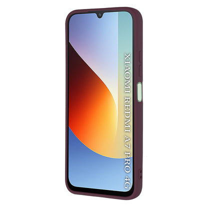 Case for Xiaomi Redmi A7 Pro 4G, Techsuit, SoftFlex, Burgundy