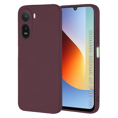 Case for Xiaomi Redmi A7 Pro 4G, Techsuit, SoftFlex, Burgundy