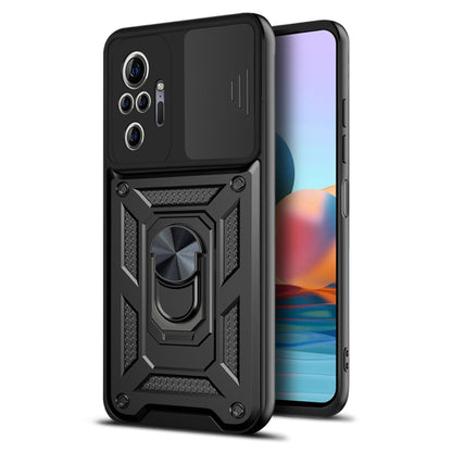 Case for Xiaomi Redmi Note 10 Pro Max / Note 10 Pro, Techsuit, CamShield, Black
