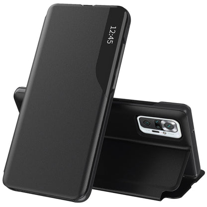 Coque pour Xiaomi Redmi Note 10 Pro Max / Note 10 Pro, Techsuit, eFold, Noire