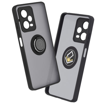 Hülle für Xiaomi Redmi Note 12 Pro 5G, Techsuit, Glinth, Schwarz